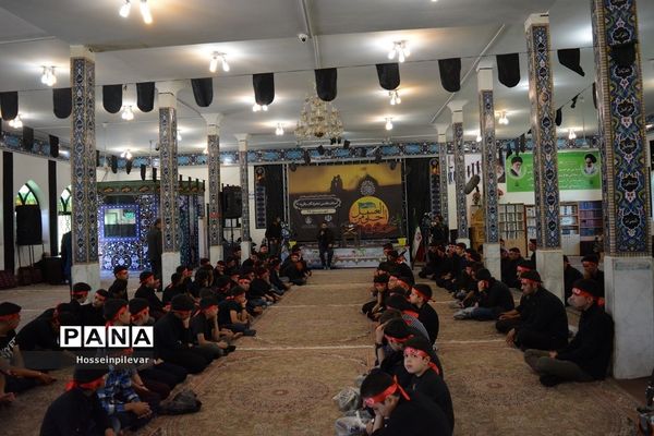 سوگواره احلی من العسل در امامزادگان باقریه شهرستان بیرجند