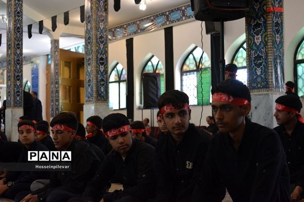 سوگواره احلی من العسل در امامزادگان باقریه شهرستان بیرجند
