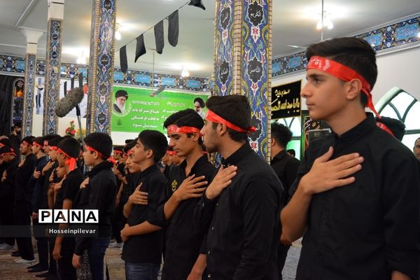 سوگواره احلی من العسل در امامزادگان باقریه شهرستان بیرجند