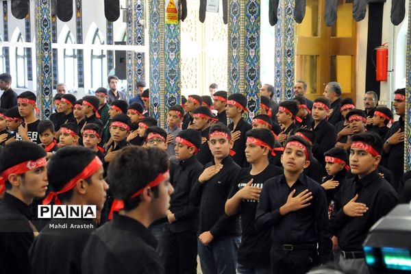 سوگواره  احلی من العسل در امام زادگان باقریه شهرستان بیرجند