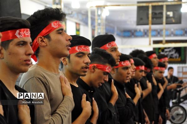سوگواره  احلی من العسل در امام زادگان باقریه شهرستان بیرجند