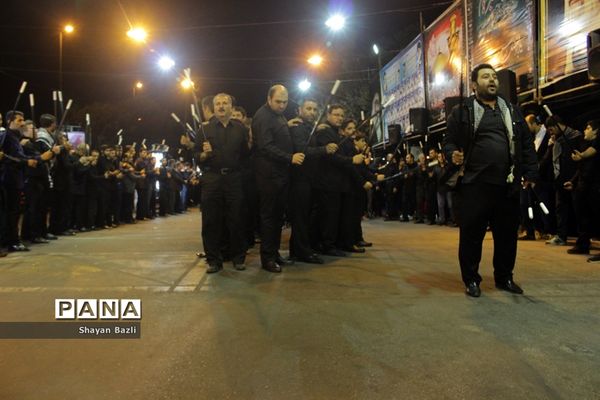 مراسم شاه حسین گویان در تبریز