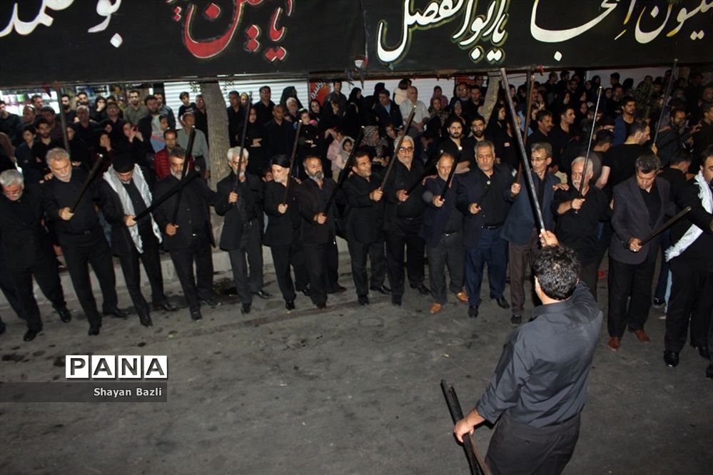 مراسم شاه حسین گویان در تبریز