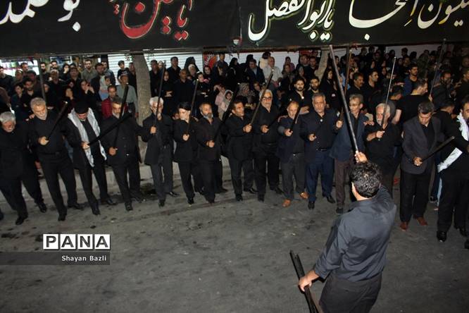 مراسم شاه حسین گویان در تبریز