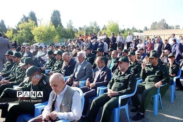 آیین غبار روبی مزار شهدا  به‌مناسبت گرامیداشت هفته دولت در ارومیه