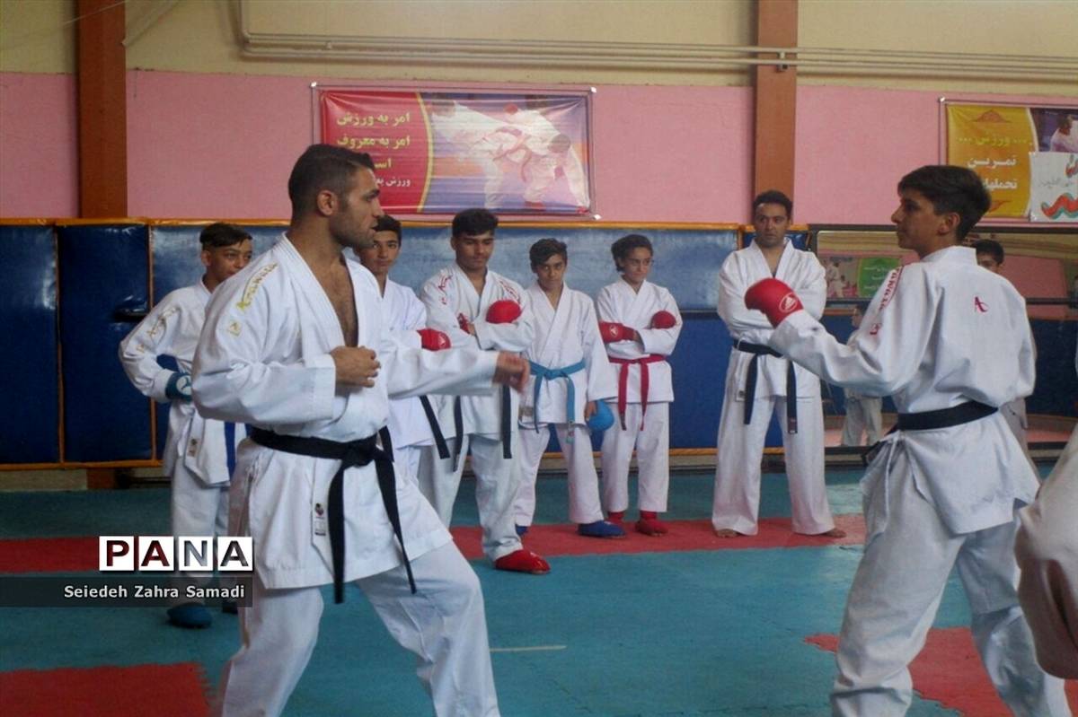 کمپ تمرینی  کاراته‌کاهای شهرستان ملارد