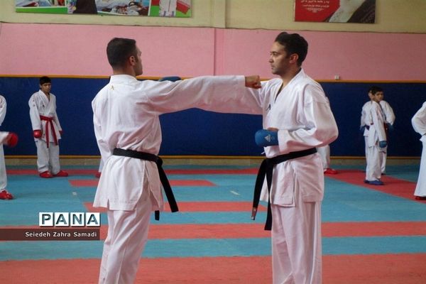 کمپ تمرینی  کاراته‌کاهای شهرستان ملارد
