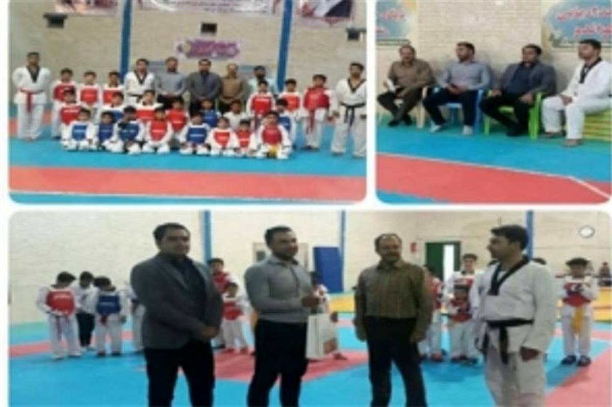 بازدید سرپرست دبیری هیات تکواندو استان یزد از مسابقات تکواندو به مناسبت هفته دولت