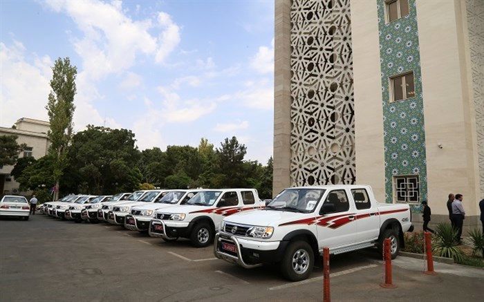 تحویل 42 دستگاه خودروی عملیاتی به بخشداری‌های آذربایجان شرقی