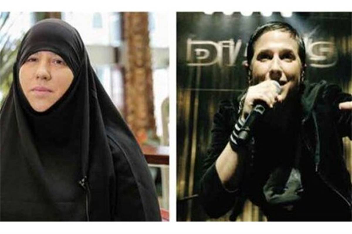 خواننده زن فرانسوی مسلمان شد + تصویر