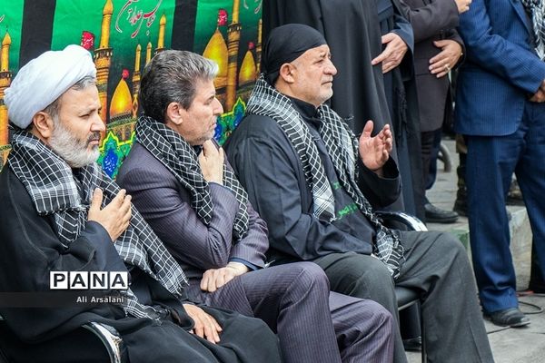 عزاداری خیابانی مردم ارومیه در تاسوعای حسینی