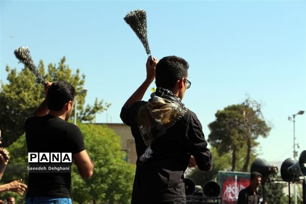 عزاداری مردم شیراز در تاسوعای حسینی