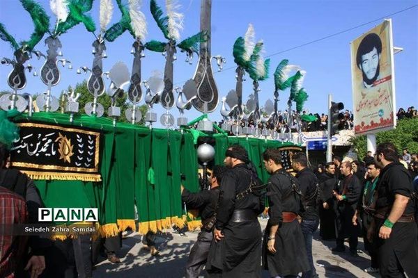 عزاداری تاسوعای حسینی درشهرستان ملارد