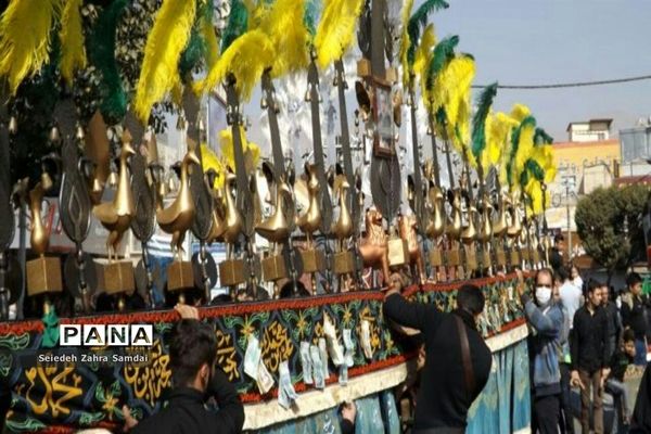 عزاداری تاسوعای حسینی درشهرستان ملارد