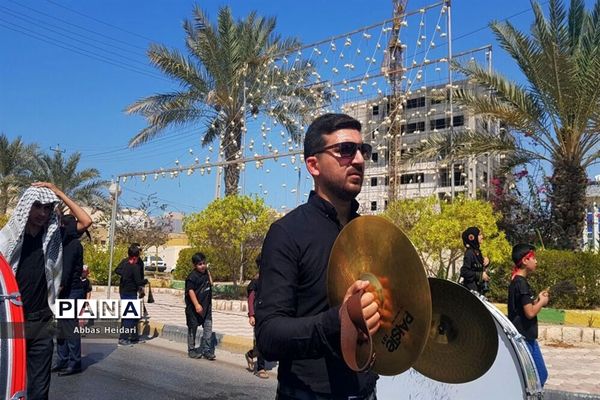 عزاداری روز تاسوعا در شهر بوشهر