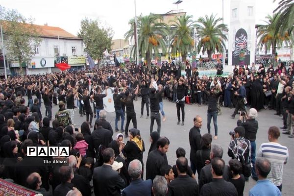 عزاداری روز عاشورا در قاثم‌شهر