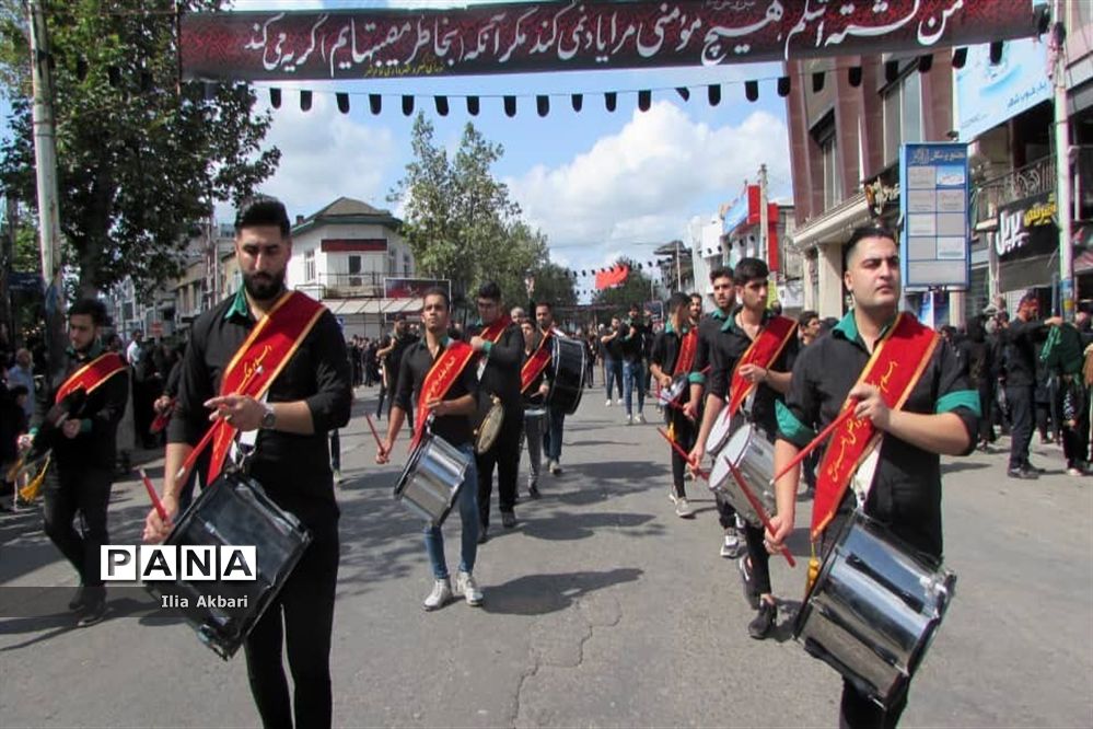 عزاداری روز عاشورا در قاثم‌شهر