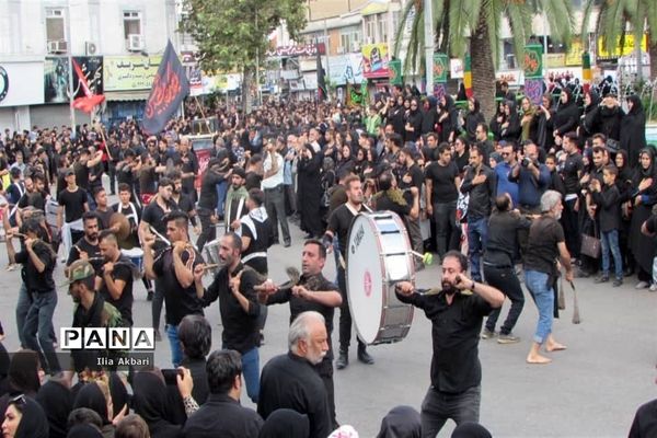 عزاداری روز عاشورا در قاثم‌شهر