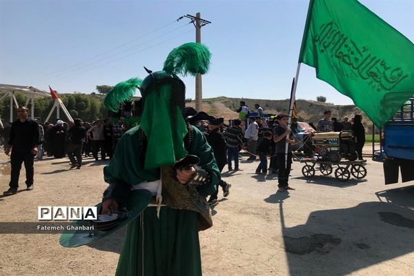 آیین عزاداری حسینی در شهرستان باغملک