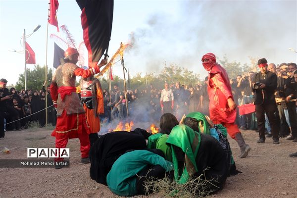 خیمه ها سوخته، علم بی علمدار و نینوا خونین شد
