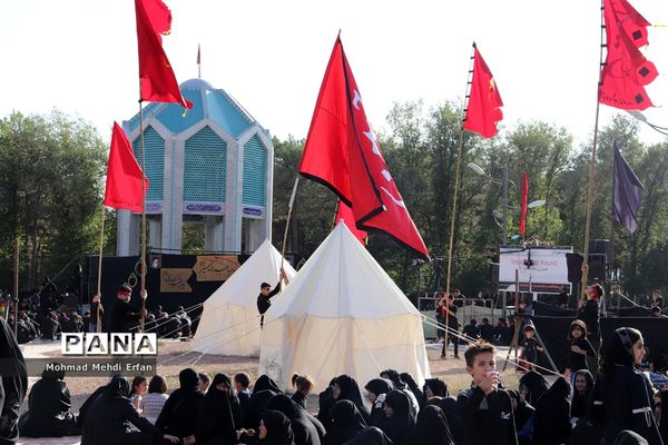 خیمه ها سوخته، علم بی علمدار و نینوا خونین شد