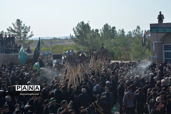 مراسم بیل‌زنی در شهرستان خوسف