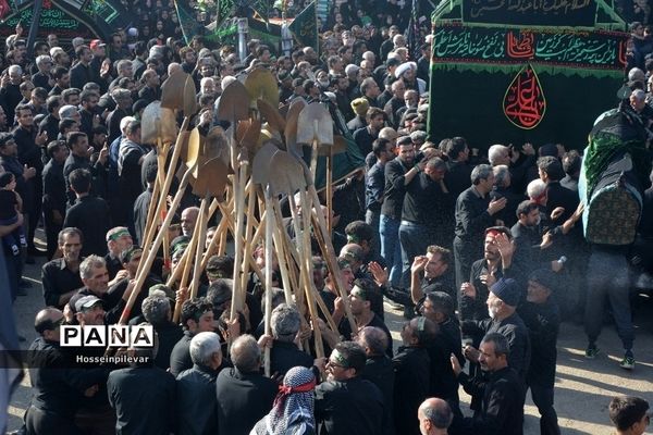 مراسم بیل‌زنی در شهرستان خوسف