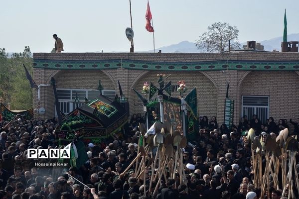 مراسم بیل‌زنی در شهرستان خوسف