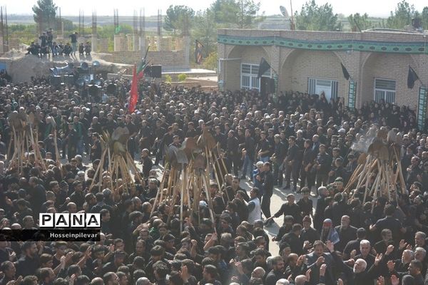 مراسم بیل‌زنی در شهرستان خوسف