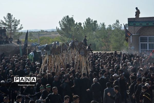 مراسم بیل‌زنی در شهرستان خوسف