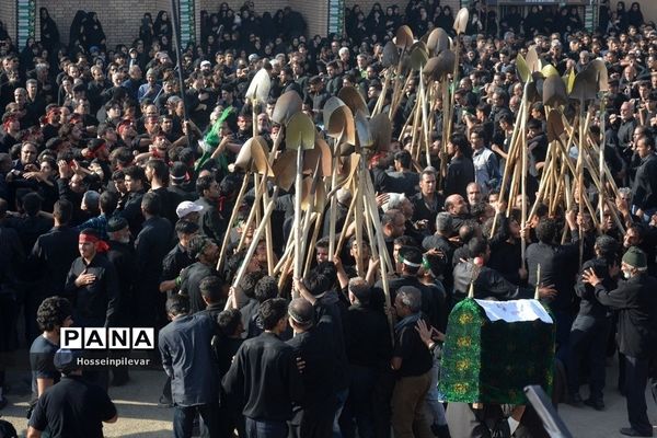 مراسم بیل‌زنی در شهرستان خوسف