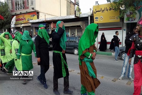 مراسم عصر عاشورا در شهرستان فیروزکوه