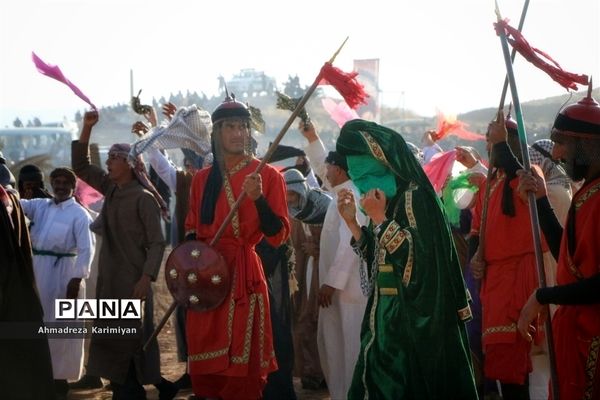 برگزاری بزرگترین تعزیه میدانی کشور در شهرستان فسا