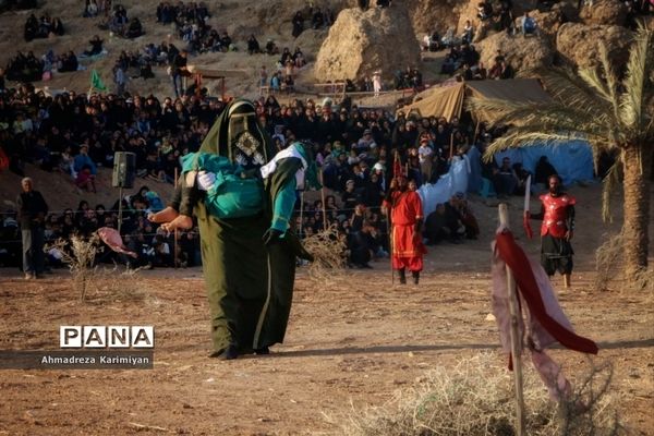 برگزاری بزرگترین تعزیه میدانی کشور در شهرستان فسا