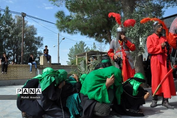 تعزیه اسرای کربلا  در شهرستان خوسف