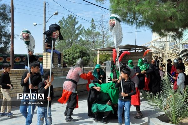 تعزیه اسرای کربلا  در شهرستان خوسف