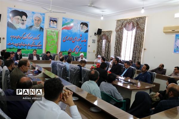 سرپرست بخشداری گله‌دار معارفه شد