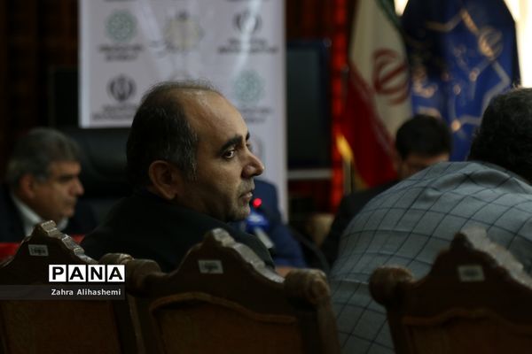 آیین رونمایی و الصاق نمادین برچسب سرویس مدارس شهر تهران
