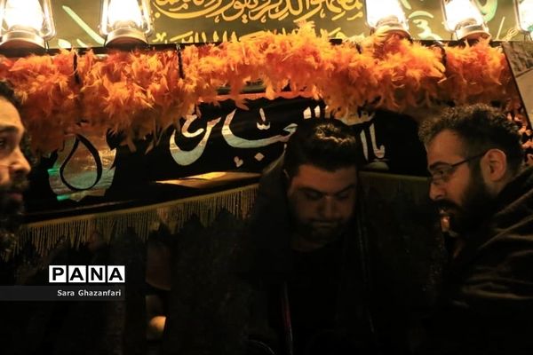 آیین علم‌کشی درشب هفتم شهادت امام حسین (ع) در  ساری