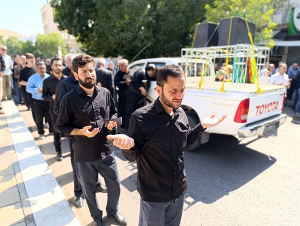 اجتماع جاماندگان اربعین حسینی در اسلام آباد غرب