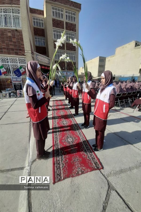 جشن بازگشایی مدارس آموزش و پرورش ناحیه یک کرمانشاه