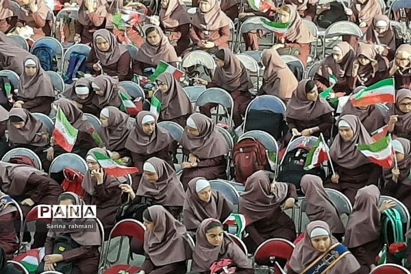 جشن بازگشایی مدارس آموزش و پرورش ناحیه یک کرمانشاه