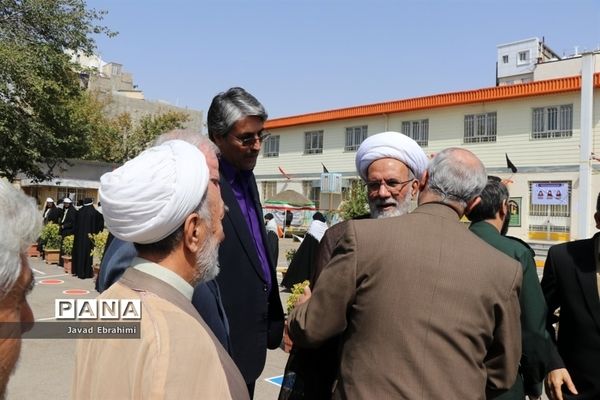 آیین اقامه اولین نماز جماعت مهر تحصیلی مدارس خراسان رضوی