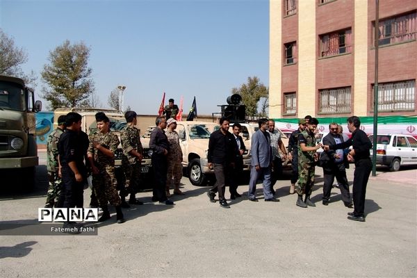 مانور گرامیداشت هفته دفاع مقدس در چهاردانگه