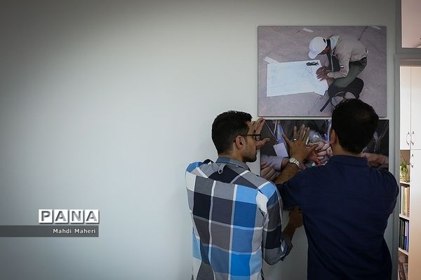 افتتاح نمایشگاه عکس دائمی تشکیلات دانش آموزی