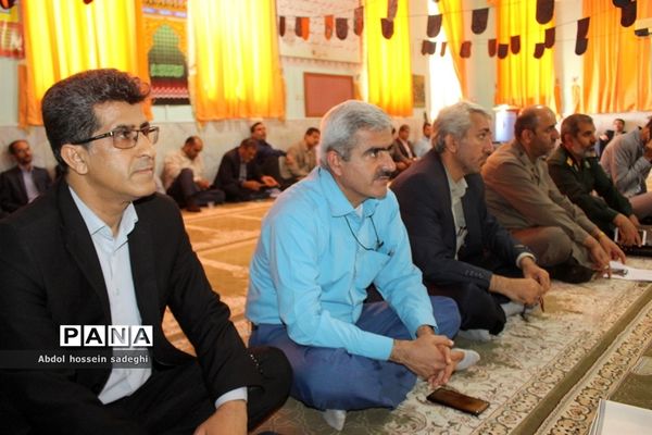 مراسم گرامیداشت هفته دفاع مقدس در آموزش و پرورش استان بوشهر