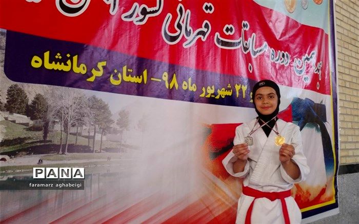 قهرمانی دانش آموزان تربت حیدریه در مسابقات کاراته