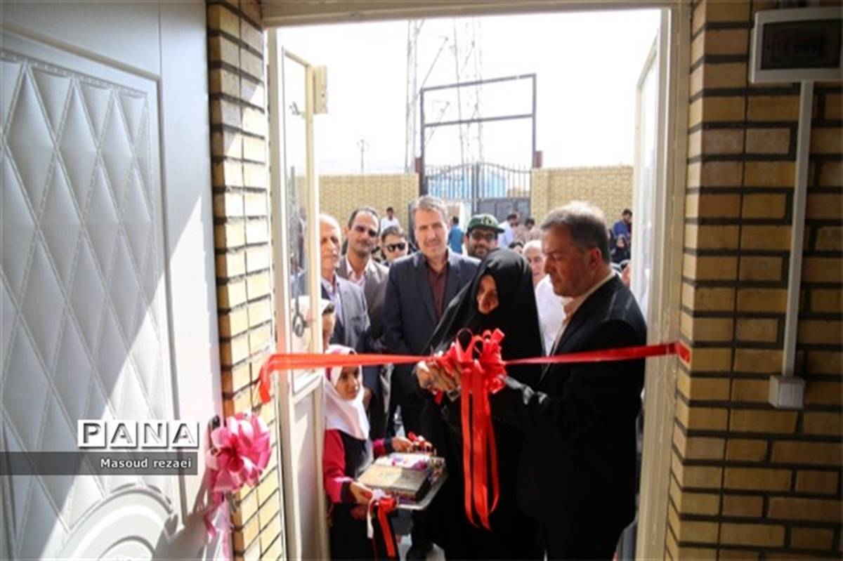 افتتاح دومین مدرسه خیر ساز زنده یاد اسکندر مشایخی روستای کولا میانه
