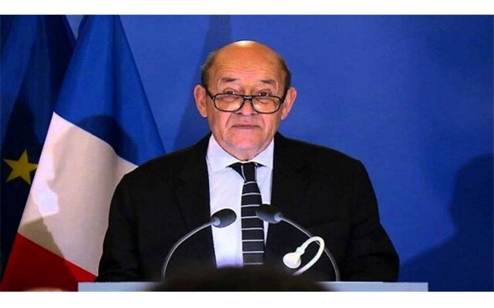 لودریان: فرانسه مدرکی در مورد مبداء پرواز پهپادها به سوی عربستان ندارد