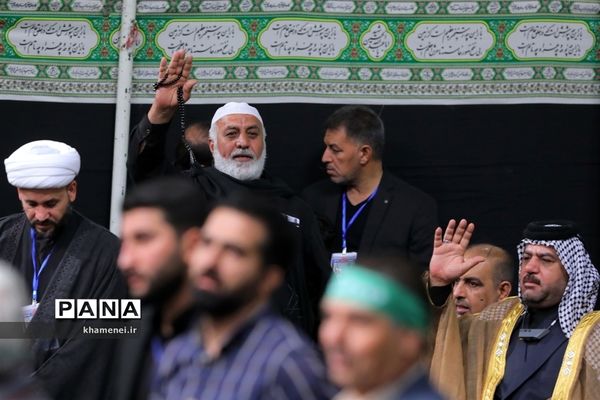 دیدار جمعی از موکب‌داران عراقی با رهبر انقلاب اسلامی